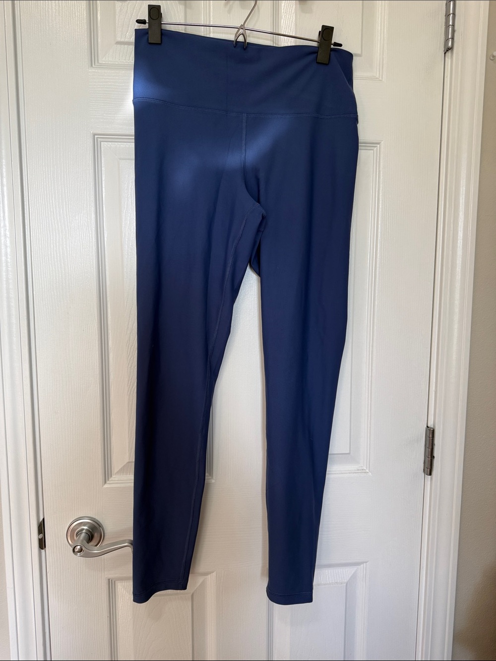 Old Mavy Go dry High-Rise Navy Performance Leggings medium denim blue color sz L